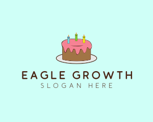 Sweet Birthday Cake logo design