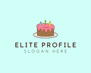 Sweet Birthday Cake logo design