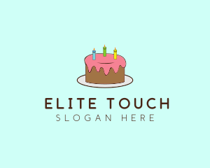 Sweet Birthday Cake logo design