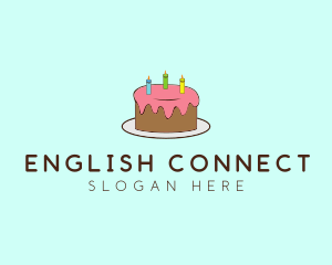 Sweet Birthday Cake logo design