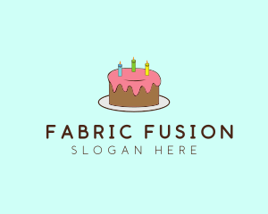 Sweet Birthday Cake logo design