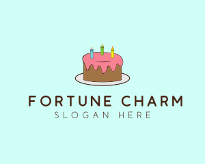 Sweet Birthday Cake logo design