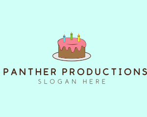 Sweet Birthday Cake logo design