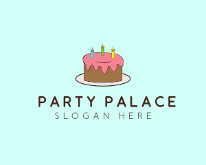 Sweet Birthday Cake logo design