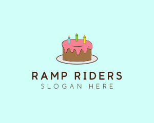 Sweet Birthday Cake logo design