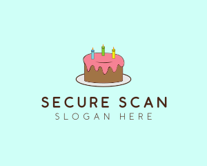 Sweet Birthday Cake logo design