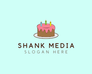 Sweet Birthday Cake logo design