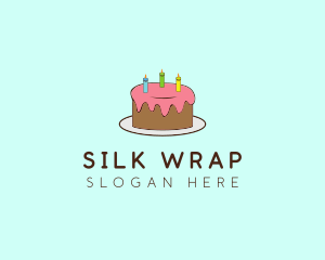 Sweet Birthday Cake logo design