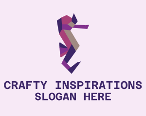 Folded Seahorse Craft logo