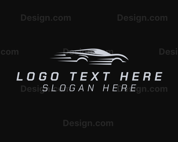 Sports Car Speed Racing Logo