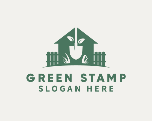 Green Shovel Greenhouse logo design