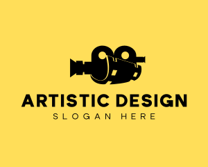Video Camera Filmstrip logo