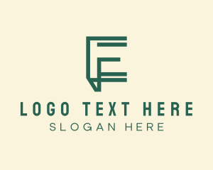 Social Media - Consultancy Company Letter E logo design