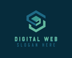 Digital AI Web Developer logo design
