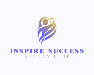 Human Success Leadership logo design