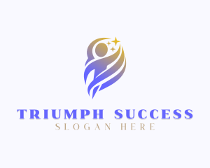 Human Success Leadership logo design