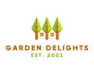 House Garden Valley  logo design