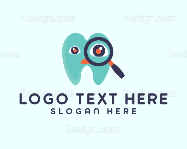 Dental Checkup Tooth Logo