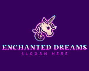 Unicorn Horse Pony logo