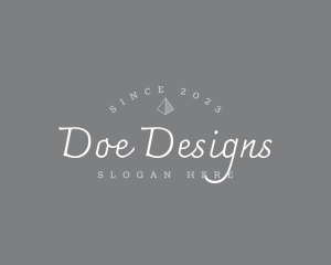 Elegant Designer Signature logo design