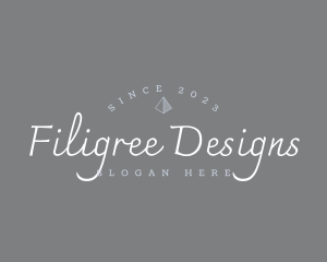 Elegant Designer Signature logo design