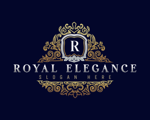 Elegant Royal Shield logo design