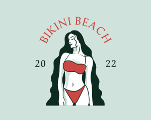 Sexy Feminine Bikini logo design