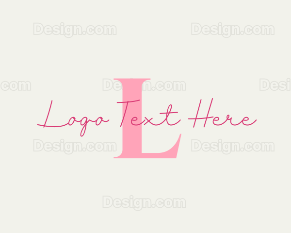 Luxury Lifestyle Perfume Logo