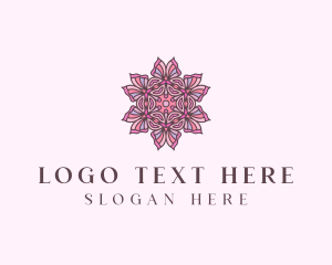 Floral Decorative Flower  logo