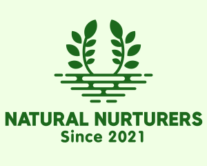 Nature Conservation Leaf  logo design