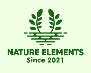 Nature Conservation Leaf  logo design