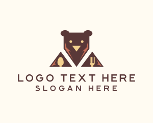 Bear Food Utensils logo