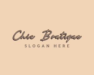 Simple Signature Boutique logo design