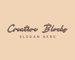 Simple Signature Boutique logo design