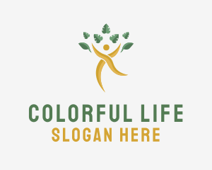 Wellness Tree Planting logo design