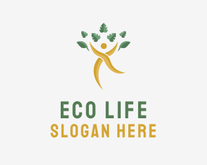 Wellness Tree Planting logo design