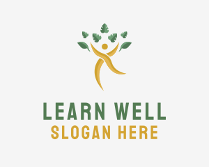 Wellness Tree Planting logo design