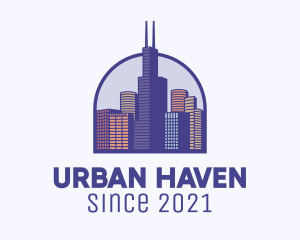 Chicago City Metropolis logo design