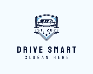 Car Driving Badge logo