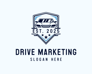 Car Driving Badge logo