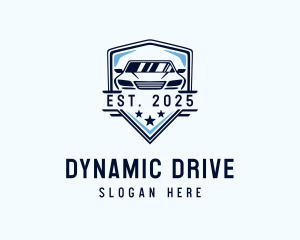 Car Driving Badge logo