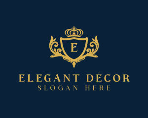 Regal Elegant Shield  logo design