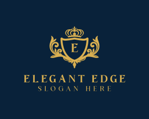 Regal Elegant Shield  logo design