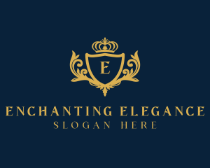 Regal Elegant Shield  logo design