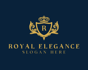 Regal Elegant Shield  logo design