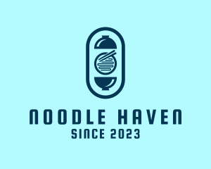 Chinese Noodle Food Stall  logo design