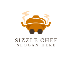 Catering Cooking Pot  logo design