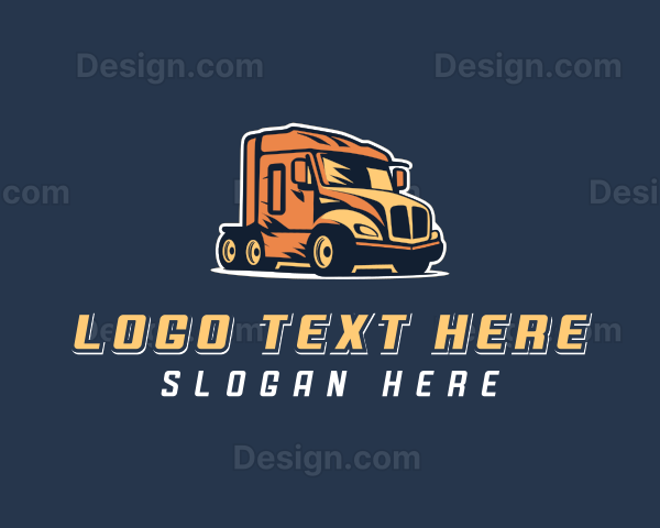 Transportation Trucking Logistics Logo