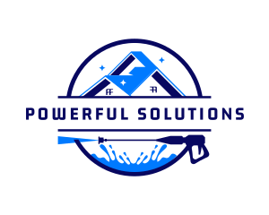 Pressure Wash Cleaning logo design