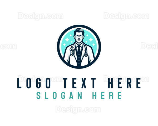 Professional Hospital Doctor Logo